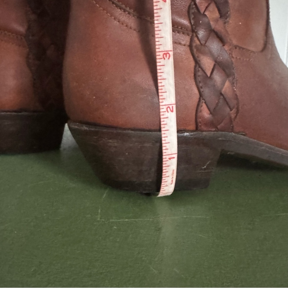 Golden Goose WISH STAR Cowboy Boots w Braided Accents *Handmade in Italy* - Picture 14 of 16